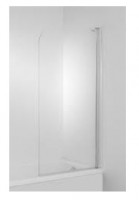 JIKA CUBITO vanová zástěna jednodílná 75 x 140 cm, pravá sklo transparent   H2564250026681